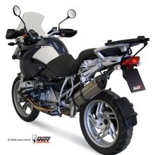 Výfukový systém Mivv SLIP-ON nerezová ocel s karbonovou koncovkou Suono Sport pro BMW R GS Adventure 1200 ccm Bj. 2008 - 2009