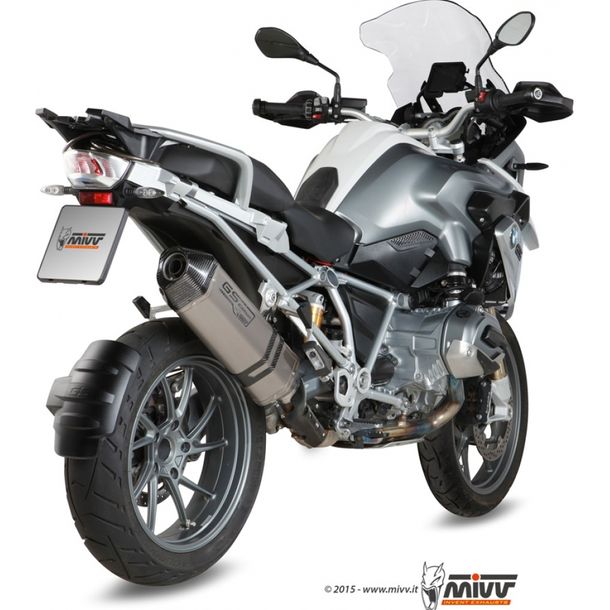 Exhaust system Mivv SLIP-ON Titanium with carbon cap Speed ​​Edge Sport