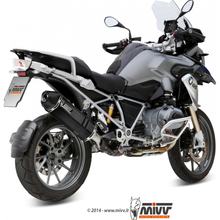 Výfukový systém Mivv SLIP-ON nerezová ocel černá Speed Edge Sport pro BMW R GS Adventure 1200 ccm r.v. 2013 - 2015
