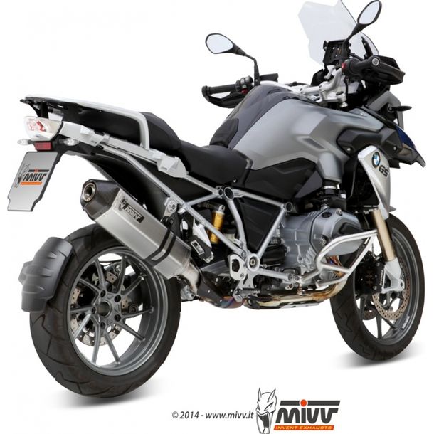 Exhaust system Mivv SLIP-ON stainless steel with carbon cap Speed ​​Edge Sport