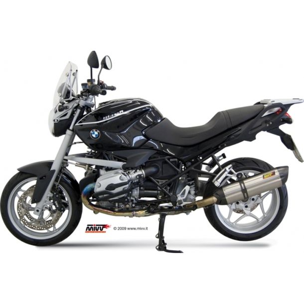 Auspuffanlage Mivv SLIP-ON Titian mit Carbon Kappe Suono Sport für BMW R 1200 ccm Bj. 2009 - 2010