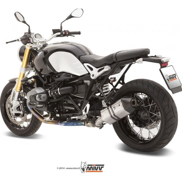 Exhaust system Mivv SLIP-ON stainless steel with carbon cap Speed ​​Edge Sport