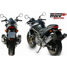 Mivv wydechowy 2 slip-on Titan Oval Sport