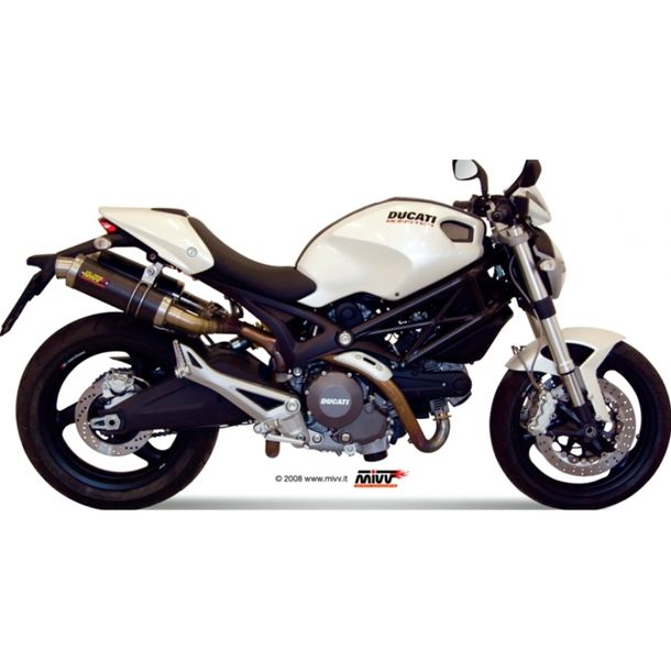 Exhaust system Mivv 2 SLIP-ON Carbon GP Sport