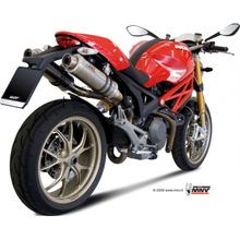 Auspuffanlage Mivv 2 SLIP-ON Titan GP Sport für Ducati Monster / S ABS 796 / 1100 ccm Bj. 2009 - 2014