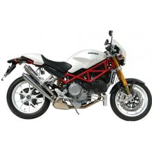 Auspuffanlage Mivv 2 SLIP-ON Edelstahl X-Cone Sport für Ducati Monster S4R Testastretta 998 ccm Bj. 2006 - 2008