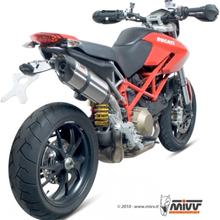 Stal Mivv wydechowy slip-on z pokrywą węgla Suono Sport