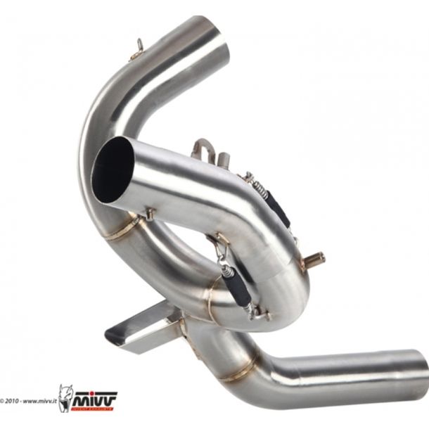 Auspuff Katalysator Verbindungsrohr Mivv Sport für Ducati Multistrada / S ABS Granturismo 1200 ccm Bj. 2010 - 2015