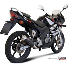 Výfukový systém Mivv Kompletní systém 1x1 Carbon GP Sport pro Honda CBR R 125 ccm Bj. 2004 - 2010