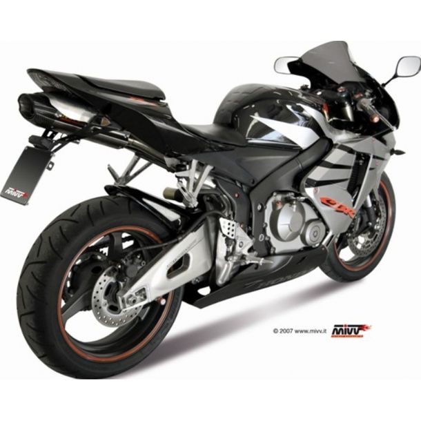 Exhaust system Mivv SLIP-ON stainless steel with carbon cap Suono Sport