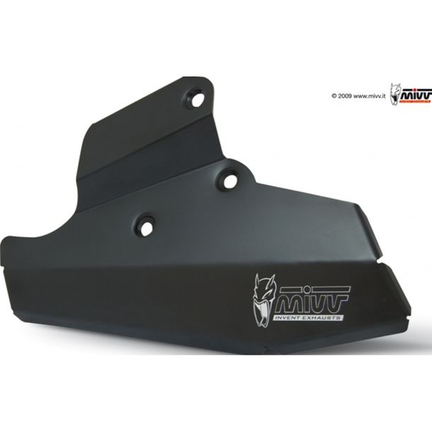 Auspuff Hitzeschild Hitzeblech Aluminium Mivv Sport für Honda CB R / RA 1000 ccm Bj. 2008 - 2014