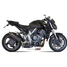 Výfukový systém Mivv SLIP-ON nerezová ocel černá Suono Sport pro Honda CB R / RA 1000 ccm r.v. 2008 - 2014