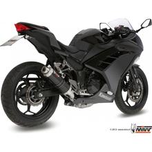 Scarico Mivv acciaio 2x1 Sistema completo nero GP Sport