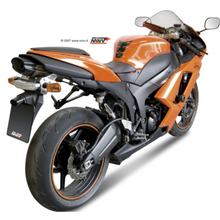 Výfuková soustava Mivv SLIP-ON nerezová ocel s karbonovou koncovkou Suono Sport pro Kawasaki ZX-6R 600 ccm Bj. 2007 - 2008