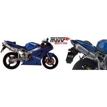 Výfuková soustava Mivv SLIP-ON nerezová oválná Sport pro Kawasaki ZX-6R 600 / 636 ccm Bj. 2002 - 2004