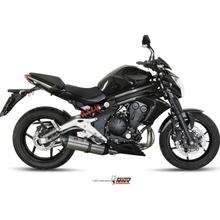 Echappement Mivv Système complet 2x1 en acier inoxydable avec bouchon de carbone Suono Sport