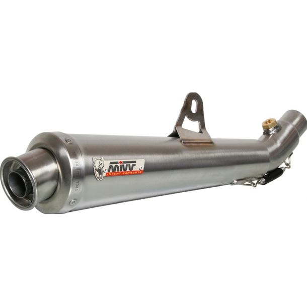 Auspuffanlage Mivv SLIP-ON Edelstahl X-Cone Sport für Kawasaki Z S 750 ccm Bj. 2004 - 2006