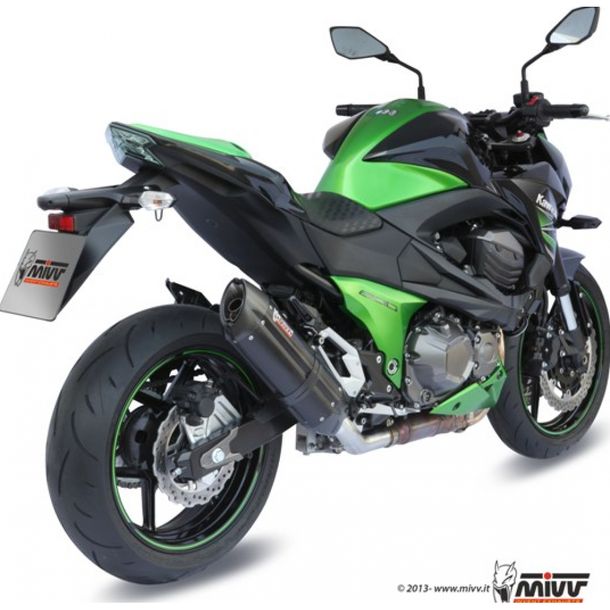 Exhaust system Mivv SLIP-ON stainless steel black Suono Sport