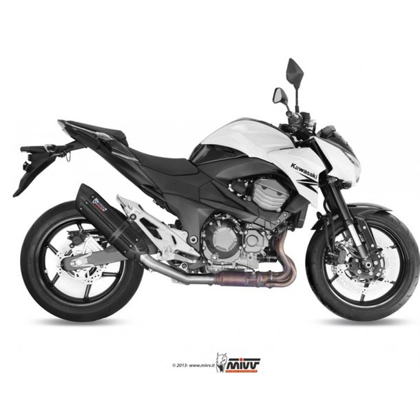 Exhaust system Mivv SLIP-ON stainless steel black Suono Sport