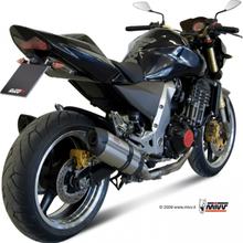 Výfukový systém Mivv 2 SLIP-ON nerezová ocel s karbonovou koncovkou Suono Sport pro Kawasaki Z 1000 ccm Bj. 2003 - 2006