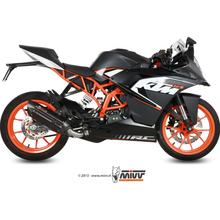 Echappement Mivv Système complet 1x1 acier noir Suono Sport