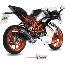 Sistema de escape Mivv Completo 1x1 Carbon GP Sport para KTM RC 390 ccm Ano 2014 - 2015