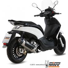 Auspuffanlage Mivv Komplettanlage 1x1 Edelstahl Urban für Piaggio Beverly RST 4V i.e. 125 ccm