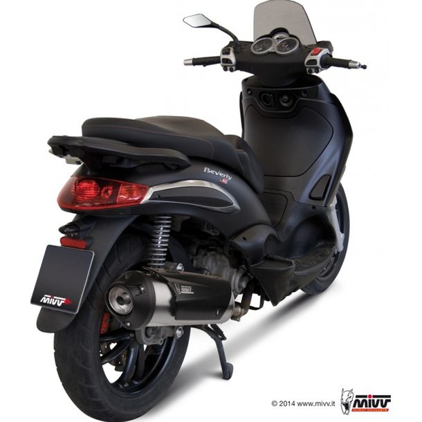 Exhaust system Mivv complete system 1x1 stainless steel