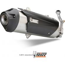 Auspuffanlage Mivv Komplettanlage 1x1 Edelstahl Urban für Piaggio X9 Evolution 250 ccm