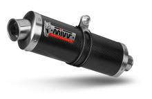 Sistema de Escape Mivv SLIP-ON Carbon Oval Sport para Suzuki GSF N / S Bandit 600 ccm Ano. 1995 - 2004