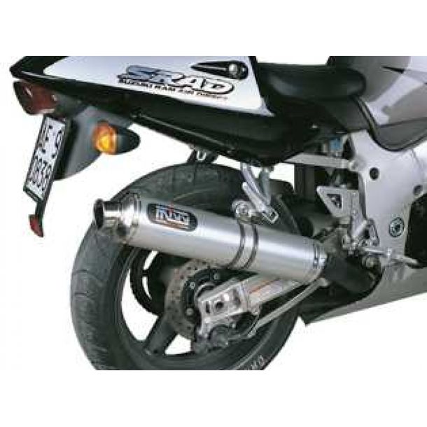 Auspuffanlage Mivv BOLT-ON Titan Oval Sport für Suzuki GSX R 600 / 750 ccm Bj. 1996 - 2000