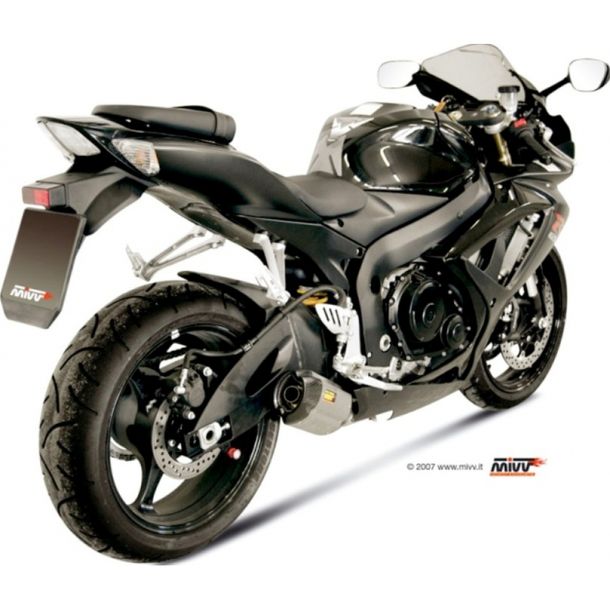 Exhaust system Mivv SLIP-ON stainless steel with carbon cap Suono Sport