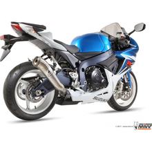 Auspuffanlage Mivv SLIP-ON Edelstahl Ghibli Sport für Suzuki GSX R GSX-R 600 / 750 ccm Bj. 2011 - 2016