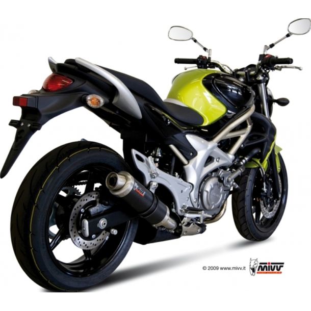 Auspuffanlage Mivv SLIP-ON Titan GP Sport für Suzuki SFV Gladius 650 ccm Bj. 2009 - 2014