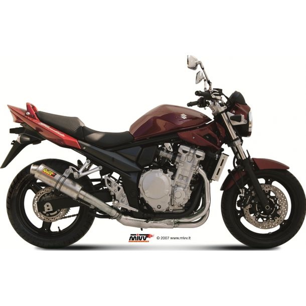Auspuffanlage Mivv SLIP-ON Titan GP Sport für Suzuki GSF Bandit / S ABS GSX F 650 ccm Bj. 2007 - 2014