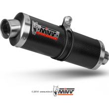 Exhaust system Mivv SLIP-ON Carbon Oval Sport
