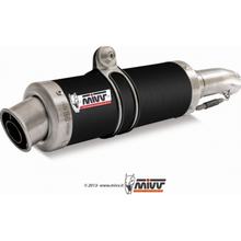 Sistema de Escape Mivv SLIP-ON Carbon GP Sport para Suzuki GSX R 1000 ccm Ano 2003 - 2004