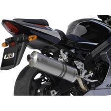 Výfukový systém Mivv SLIP-ON Titan Oval Sport pro Suzuki GSX R 1000 ccm Bj. 2003 - 2004