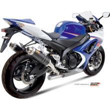 Sistema de Escape Mivv 2 SLIP-ON Carbon GP Sport para Suzuki GSX R 1000 ccm Ano 2007 - 2008