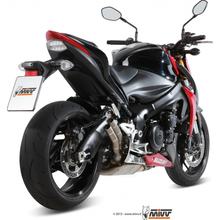 Sistema de Escape Mivv SLIP-ON Titan Double Gun Sport para Suzuki GSX R S 1000 ccm Ano 2015 - 2016