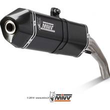 Sistema de Escape Mivv SLIP-ON Aço Inoxidável preto Speed Edge Sport para Suzuki GSX FA F / GSF Bandit N S 1250 ccm Ano 2007 - 2016
