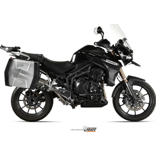 Exhaust system Mivv SLIP-ON stainless steel with carbon cap Speed ​​Edge Sport