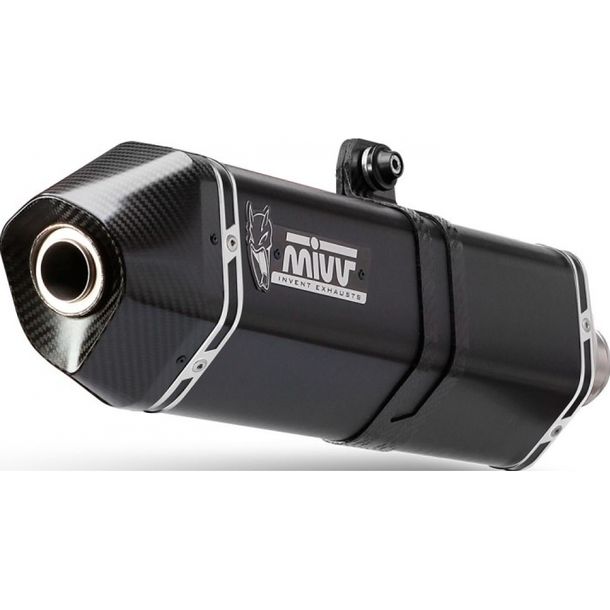 Exhaust system Mivv SLIP-ON stainless steel black Speed ​​Edge Sport