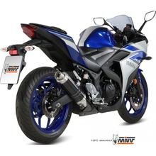 Výfukový systém Mivv SLIP-ON nerezová ocel černá GP Sport pro Yamaha YZF-R3 320 321 ccm r.v. 2015