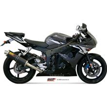 Výfuková soustava Mivv SLIP-ON Titan Oval Sport pro Yamaha YZF-R6 600 ccm Bj. 2003 - 2005