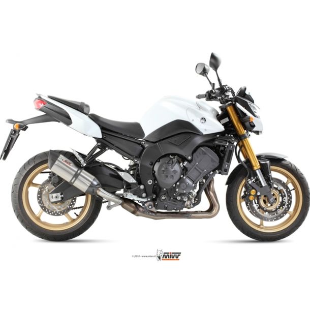 Auspuffanlage Mivv SLIP-ON Edelstahl mit Carbon Kappe Suono Sport für Yamaha FZ 8 Fazer S / SA N NA FZ8 800 ccm Bj. 2010 - 2016
