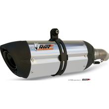 Výfukový systém Mivv Kompletní systém 3x1 nerezová ocel s karbonovou koncovkou Suono Sport pro Yamaha MT-09 847 ccm RV 2014 - 2015