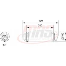 Echappement Mivv 2 SLIP-ON GP Titanium Sport