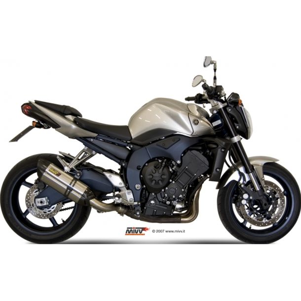Auspuffanlage Mivv SLIP-ON Edelstahl mit Carbon Kappe Suono Sport für Yamaha FZ1 Fazer N / NA S SA 998 ccm Bj. 2006 - 2013