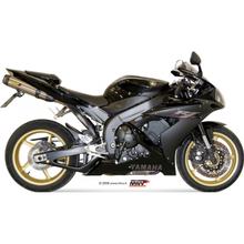 Echappement Mivv 2 acier SLIP-ON avec bouchon de carbone Suono Sport